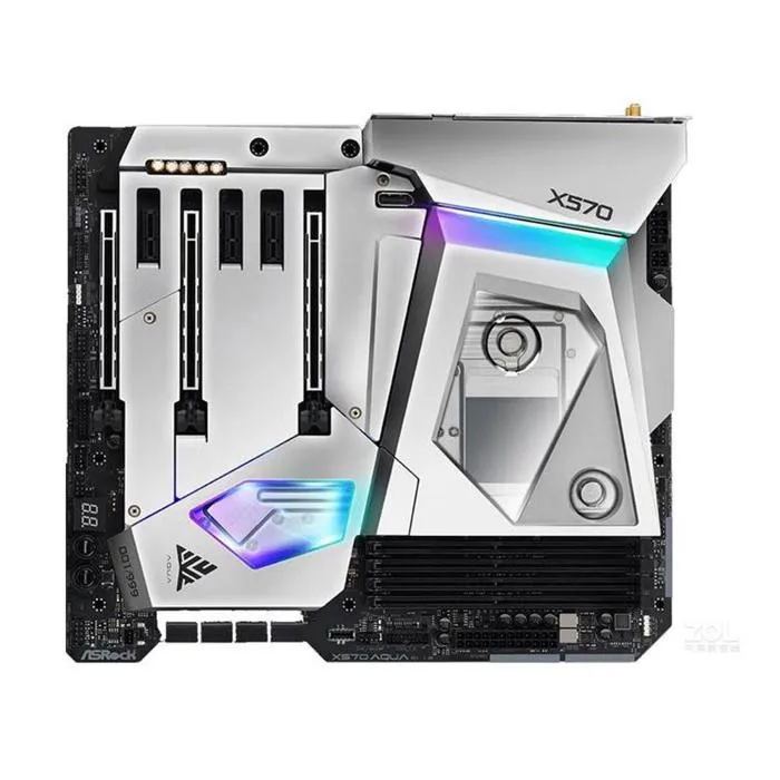 Carte mère ASRock X570 Aqua AMD X570 Socket AM4 4xDDR4 128GB E-ATX Reconditionné ASRock reconditionné disponible sur Cdiscount Seconde Vie