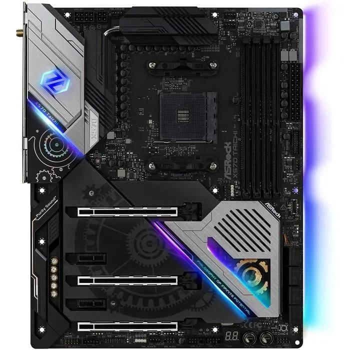 Carte mère - ASRock X570 Taichi - Socket AM4 - DDR4 4666+ (OC) - PCIe 4.0 & Triple M.2 Reconditionné - 341,55 € Carte mère - ASRock X570 Taichi - Socket AM4 - DDR4 4666+ (OC) - PCIe 4.0 & Triple M.2 Reconditionné reconditionné disponible sur Cdiscount Seconde Vie