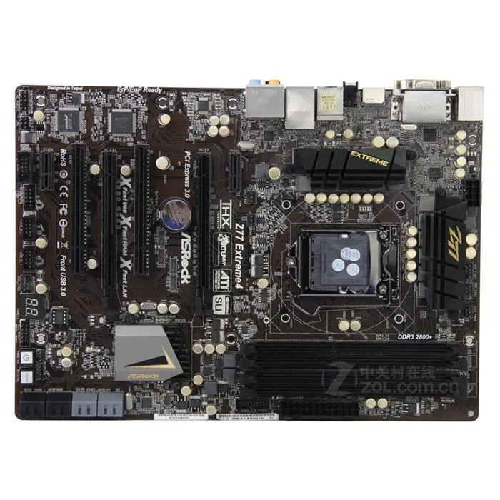 Carte mère ASRock Z77 Extreme4 Intel Z77 LGA 1155 4xDDR3 32GB ATX Reconditionné - 114,00 € Carte mère ASRock Z77 Extreme4 Intel Z77 LGA 1155 4xDDR3 32GB ATX Reconditionné ASRock reconditionné disponible sur Cdiscount Seconde Vie