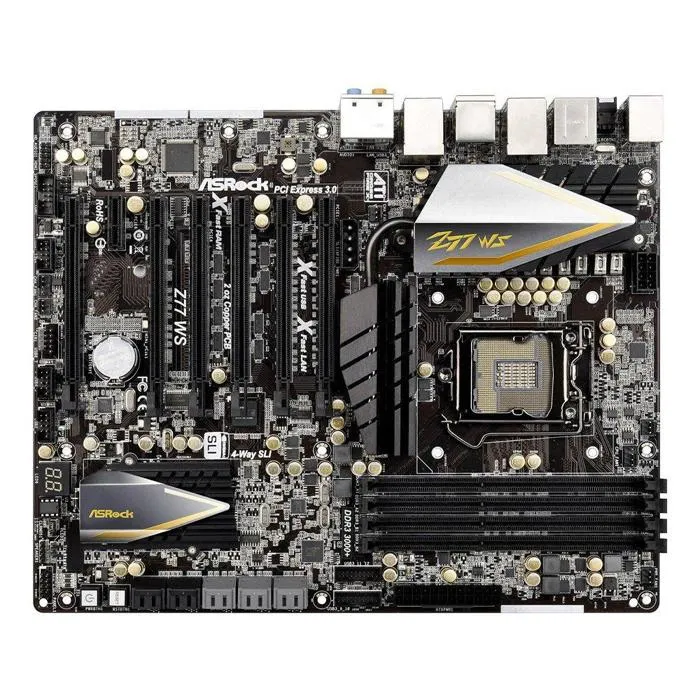 Carte mère ASRock Z77 WS Intel Z77 LGA 1155 4xDDR3 32GB ATX Reconditionné - 134,32 € Carte mère ASRock Z77 WS Intel Z77 LGA 1155 4xDDR3 32GB ATX Reconditionné ASRock reconditionné disponible sur Cdiscount Seconde Vie