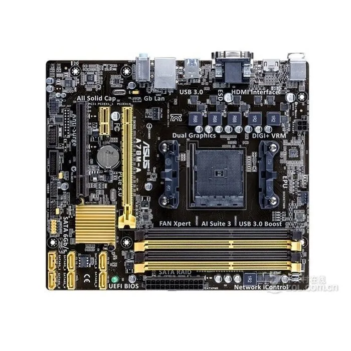 Carte mère ASUS A78M-A AMD A78 Socket FM2/FM2+ 4xDDR3 64GB Micro ATX Reconditionné Asus reconditionné disponible sur Cdiscount Seconde Vie