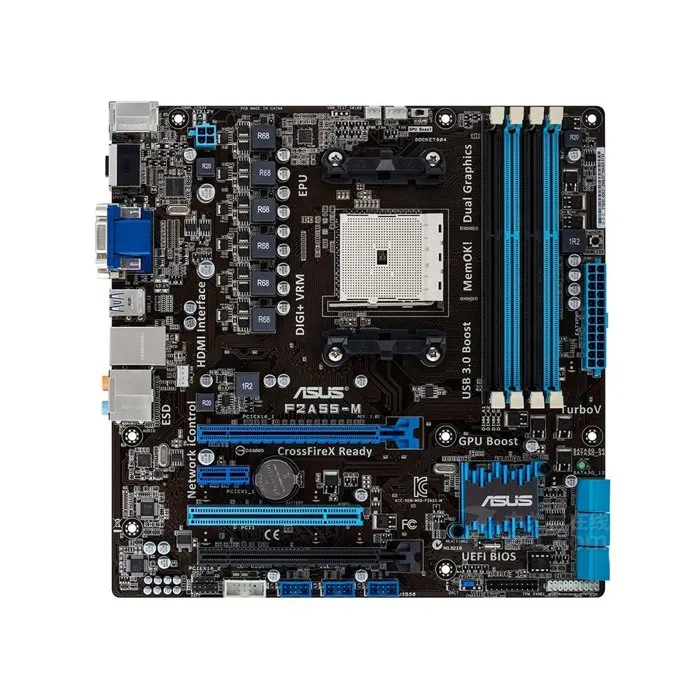 Carte mère ASUS F2A55-M AMD A55 Socket FM2 4xDDR3 64GB Micro ATX Reconditionné Asus reconditionné disponible sur Cdiscount Seconde Vie