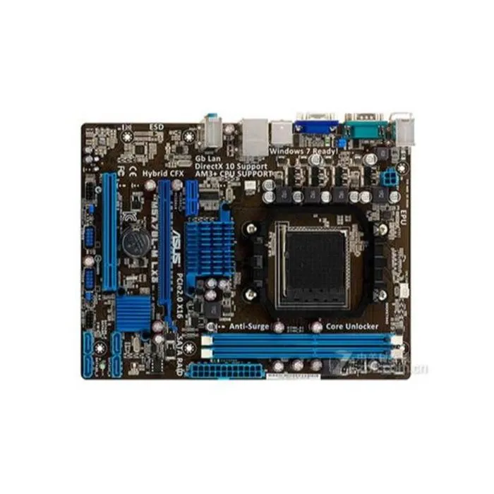 Carte mère ASUS M5A78L-M LX3 AMD 760G/780L Socket AM3+ 2xDDR3 16GB Micro ATX Reconditionné Asus reconditionné disponible sur Cdiscount Seconde Vie