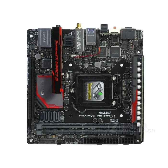 Carte mère ASUS MAXIMUS VIII IMPACT Intel Z170 LGA 1151 2xDDR4 32GB Mini-ITX Reconditionné Asus reconditionné disponible sur Cdiscount Seconde Vie
