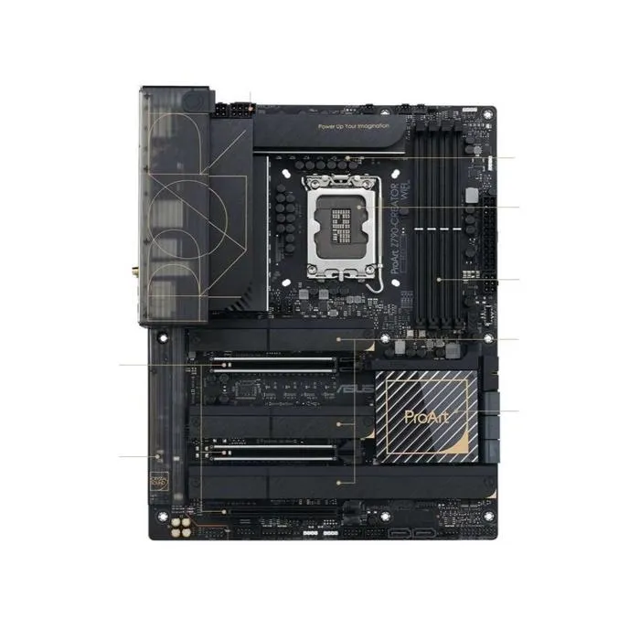 Carte mère ASUS ProArt Z790-CREATOR WIFI Intel Z790 LGA 1700 4xDDR5 192GB ATX Reconditionné - 1699,00 € Carte mère ASUS ProArt Z790-CREATOR WIFI Intel Z790 LGA 1700 4xDDR5 192GB ATX Reconditionné Asus reconditionné disponible sur Cdiscount Seconde Vie
