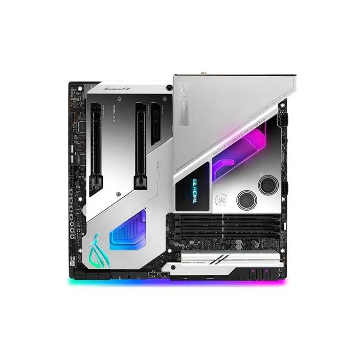 Carte mère ASUS ROG MAXIMUS XIII EXTREME GLACIAL Intel Z590 LGA 1200 4xDDR4 128GB ATX Reconditionné - 640,00 € Carte mère ASUS ROG MAXIMUS XIII EXTREME GLACIAL Intel Z590 LGA 1200 4xDDR4 128GB ATX Reconditionné Asus reconditionné disponible sur Cdiscount Seconde Vie | Dero