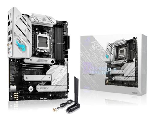 Carte mère ASUS ROG STRIX AMD B650-A GAMING WIFI ATX Socket AM5 Chipset AMD B650 État correct Asus reconditionné disponible sur Fnac
