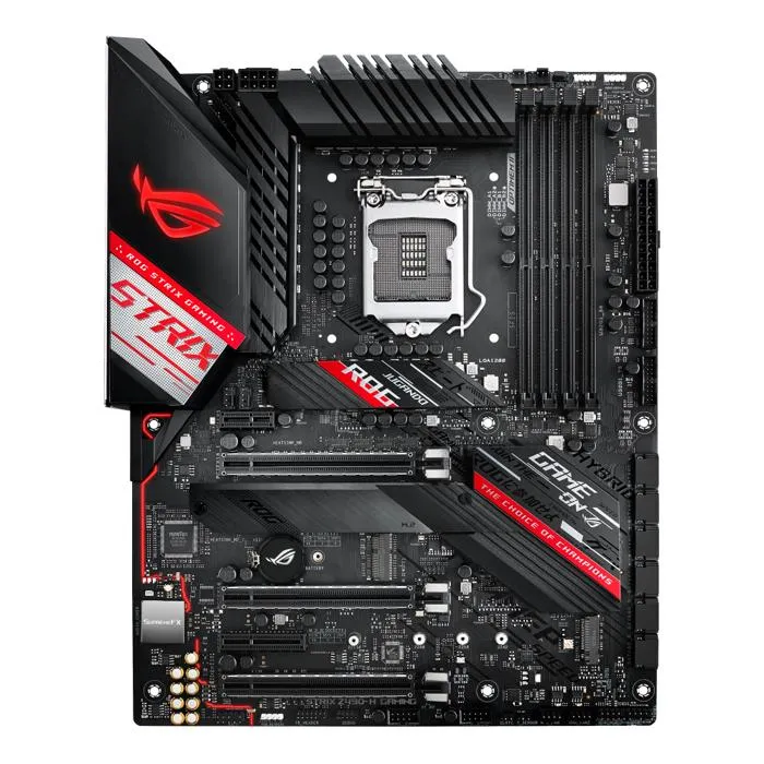 Carte mère ASUS ROG STRIX Z490-H GAMING Intel Z490 LGA 1200 4xDDR4 128GB ATX Reconditionné Asus reconditionné disponible sur Cdiscount Seconde Vie