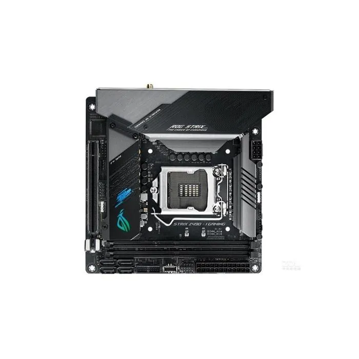 Carte mère ASUS ROG STRIX Z490-I GAMING Intel Z490 LGA 1200 2xDDR4 64GB Mini-ITX Reconditionné Asus reconditionné disponible sur Cdiscount Seconde Vie