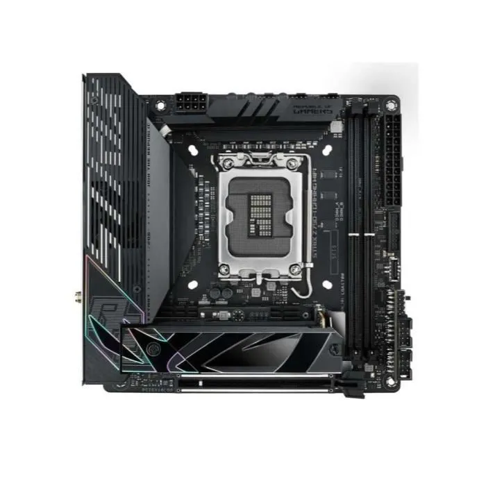 Carte mère ASUS ROG STRIX Z790-I GAMING WIFI DDR5 Reconditionné - 816,75 € Carte mère ASUS ROG STRIX Z790-I GAMING WIFI DDR5 Reconditionné Asus reconditionné disponible sur Cdiscount Seconde Vie