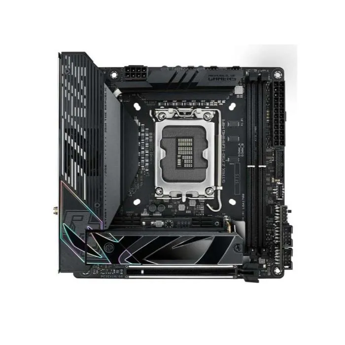 Carte mère ASUS ROG STRIX Z790-I GAMING WIFI Intel Z790 LGA 1700 2xDDR5 96GB Mini-ITX Reconditionné Asus reconditionné disponible sur Cdiscount Seconde Vie