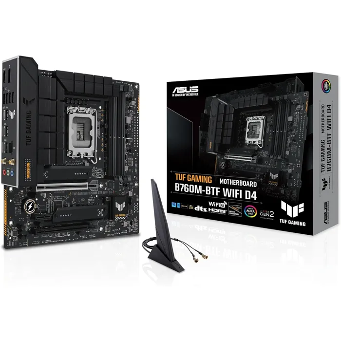 Carte mère - ASUS - TUF GAMING B760M-BTF WIFI D4 - Socket LGA1200 - Micro ATX - DDR4 SDRAM Reconditionné - 134,43 € Carte mère - ASUS - TUF GAMING B760M-BTF WIFI D4 - Socket LGA1200 - Micro ATX - DDR4 SDRAM Reconditionné Asus reconditionné disponible sur Cdiscount Seconde Vie | Dero