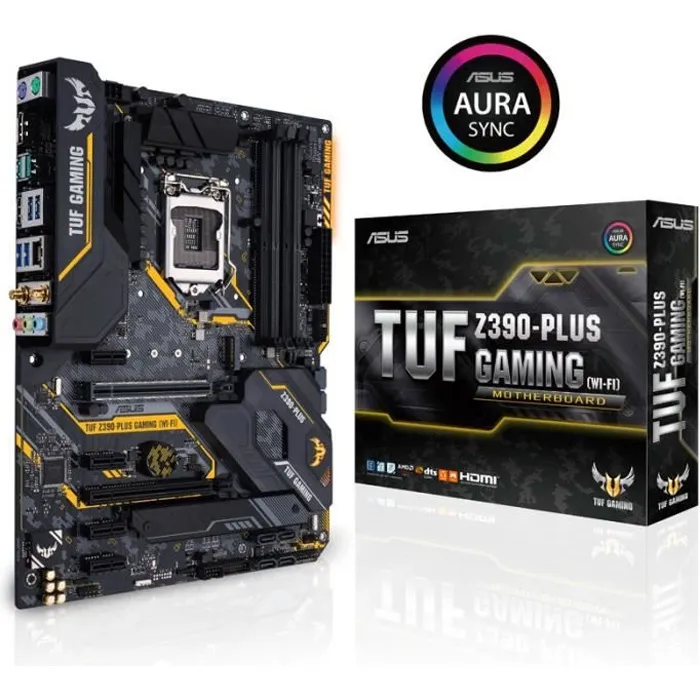 Carte mere ASUS TUF Z390-PLUS Gaming Wi-Fi Intel Z390 - Socket 1151 Reconditionné - 168,30 € Carte mere ASUS TUF Z390-PLUS Gaming Wi-Fi Intel Z390 - Socket 1151 Reconditionné Asus reconditionné disponible sur Cdiscount Seconde Vie