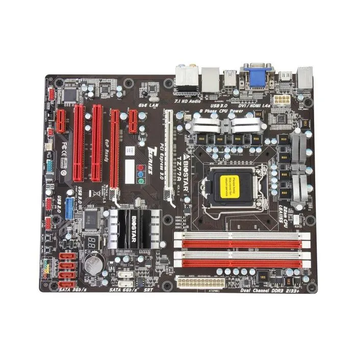 Carte mère Biostar TZ77A Intel Z77 LGA 1155 4xDDR3 64GB ATX Reconditionné Biostar reconditionné disponible sur Cdiscount Seconde Vie | Dero