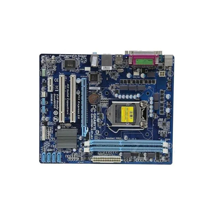 Carte mère GIGABYTE GA-H61M-S2P-B3 Intel H61 Socket LGA1155 2xDDR3 SDRAM 16GB Micro ATX Reconditionné Gigabyte reconditionné disponible sur Cdiscount Seconde Vie