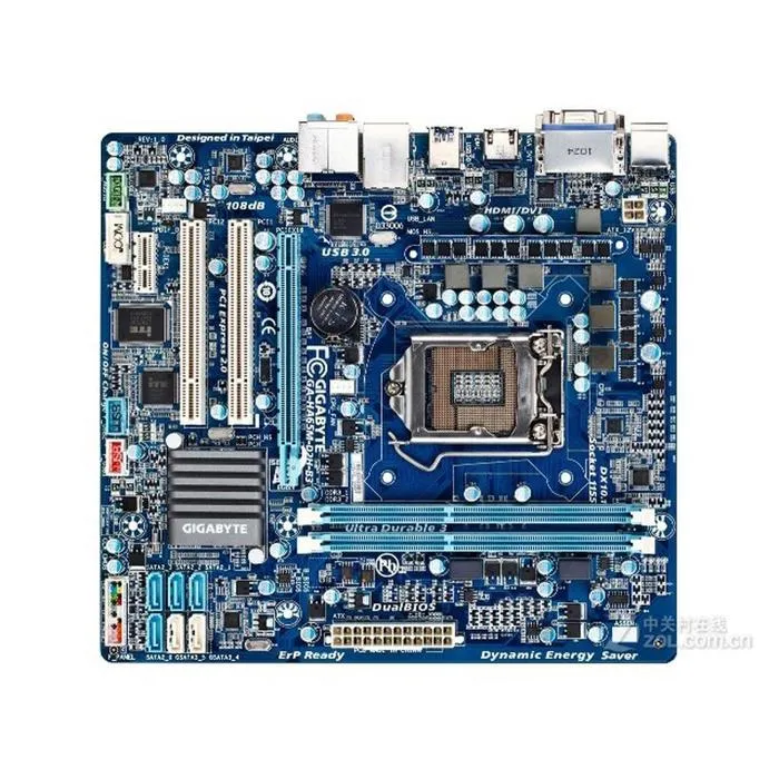 Carte mère GIGABYTE GA-HA65M-D2H-B3 Intel H61 Socket LGA1155 2xDDR3 SDRAM 16GB Micro ATX Reconditionné Gigabyte reconditionné disponible sur Cdiscount Seconde Vie