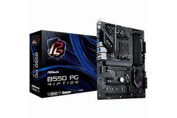 Carte Mère MB B550 PG Riptide 90-MXBGH0-A0UAYZ AMD AM4 DDR4 Noir Bon état ASRock reconditionné disponible sur Darty