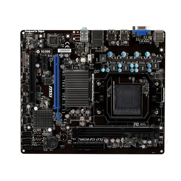 Carte mère MSI 760GM-P21(FX) AMD 760G Socket AM3+ 2xDDR3 SDRAM 16 Go Micro ATX Reconditionné MSI reconditionné disponible sur Cdiscount Seconde Vie