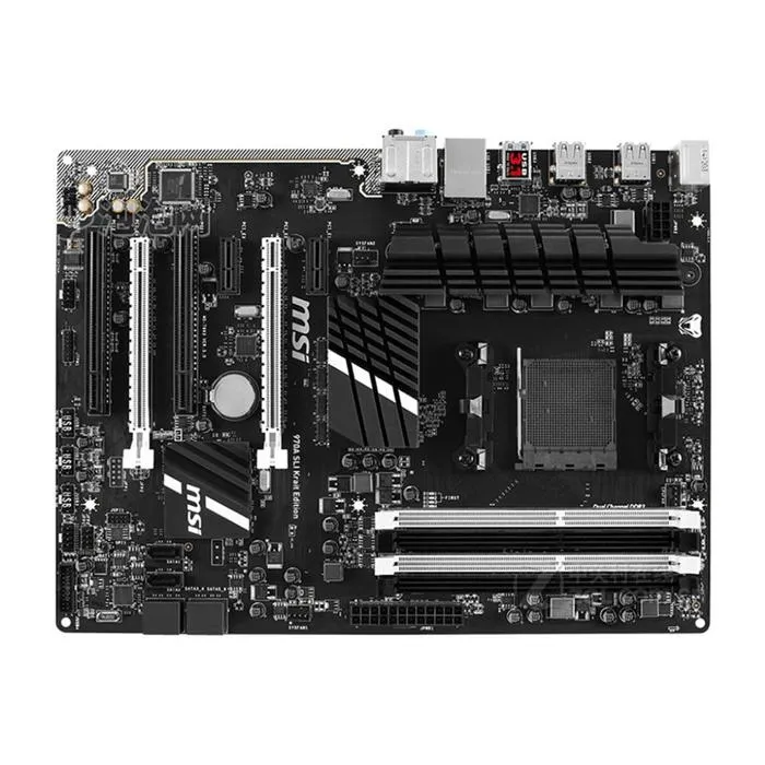 Carte mère MSI 970A SLI Krait Edition AMD 970 Socket AM3/AM3+ 4xDDR3 SDRAM 32 Go ATX Reconditionné MSI reconditionné disponible sur Cdiscount Seconde Vie