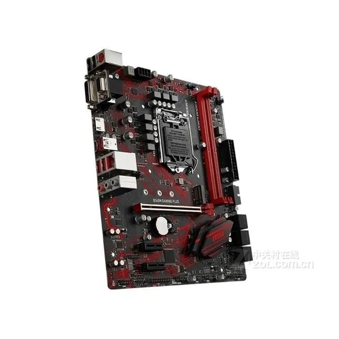 Carte mère MSI B360M GAMING PLUS Intel B360 LGA 1151 2xDDR4 SDRAM 32 Go Micro ATX Reconditionné MSI reconditionné disponible sur Cdiscount Seconde Vie