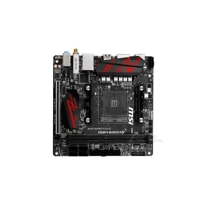 Carte mère MSI B450I GAMING PLUS AC AMD B450 Socket AM4 2xDDR4 SDRAM 32 Go Mini ITX Reconditionné MSI reconditionné disponible sur Cdiscount Seconde Vie