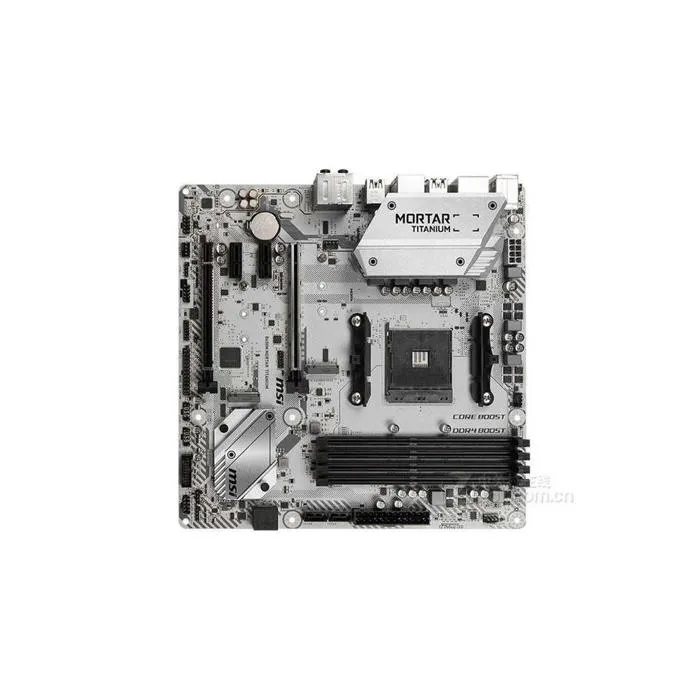 Carte mère MSI B450M MORTAR TITANIUM AMD B450 Socket AM4 4xDDR4 SDRAM 64 Go Micro ATX Reconditionné MSI reconditionné disponible sur Cdiscount Seconde Vie