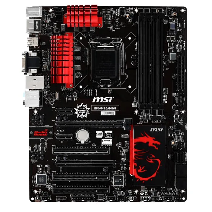 Carte mère MSI B85-G43 GAMING Intel B85 LGA 1150 4xDDR3 SDRAM 32 Go ATX Reconditionné MSI reconditionné disponible sur Cdiscount Seconde Vie | Dero