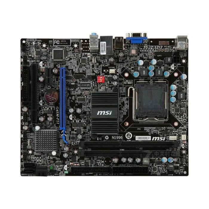 Carte mère MSI G41M-P21 Intel G41 LGA 775 2xDDR3 SDRAM 8 Go Micro ATX Reconditionné MSI reconditionné disponible sur Cdiscount Seconde Vie