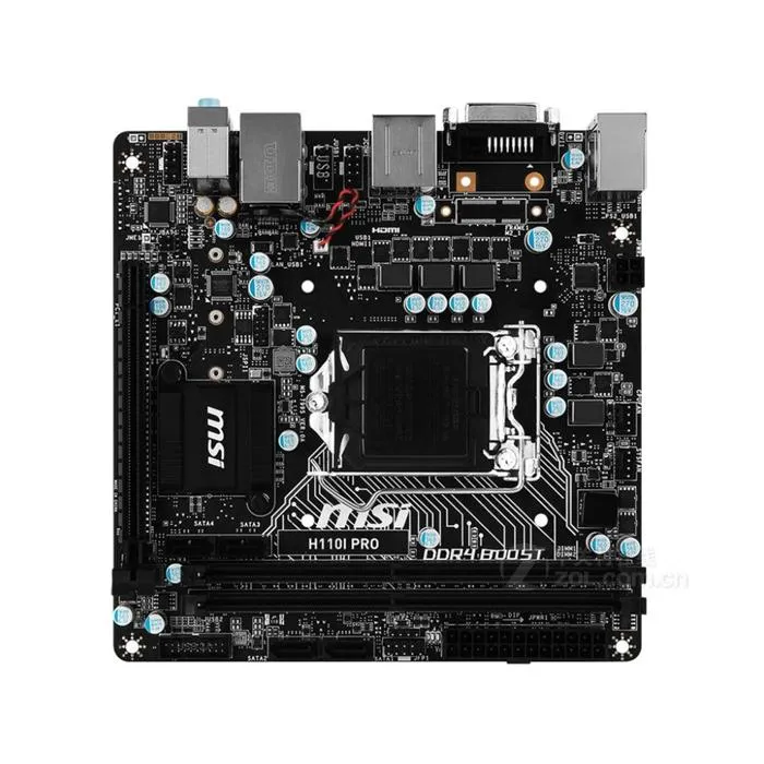 Carte mère MSI H110I PRO Intel H110 LGA 1151 2xDDR4 SDRAM 32 Go Mini ITX Reconditionné - 129,00 € Carte mère MSI H110I PRO Intel H110 LGA 1151 2xDDR4 SDRAM 32 Go Mini ITX Reconditionné MSI reconditionné disponible sur Cdiscount Seconde Vie