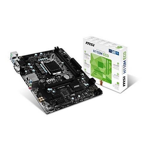 Carte Mère MSI H110M ECO mATX LGA1151 État correct MSI reconditionné disponible sur Fnac