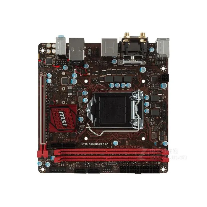 Carte mère MSI H270I GAMING PRO AC Intel H270 LGA 1151 2xDDR4 SDRAM 32 Go Mini ITX Reconditionné MSI reconditionné disponible sur Cdiscount Seconde Vie | Dero