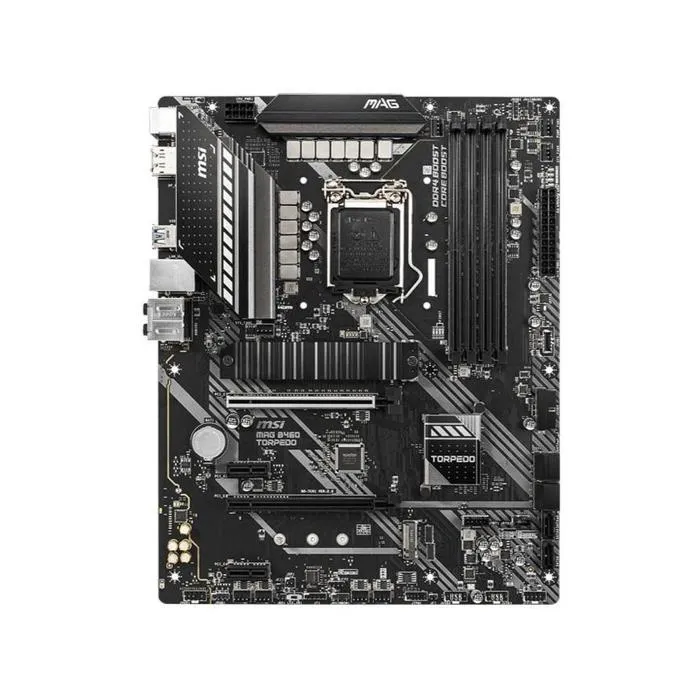 Carte mère MSI MAG B460 TORPEDO Intel B460 LGA 1200 4xDDR4 SDRAM 128 Go ATX Reconditionné - 135,00 € Carte mère MSI MAG B460 TORPEDO Intel B460 LGA 1200 4xDDR4 SDRAM 128 Go ATX Reconditionné MSI reconditionné disponible sur Cdiscount Seconde Vie