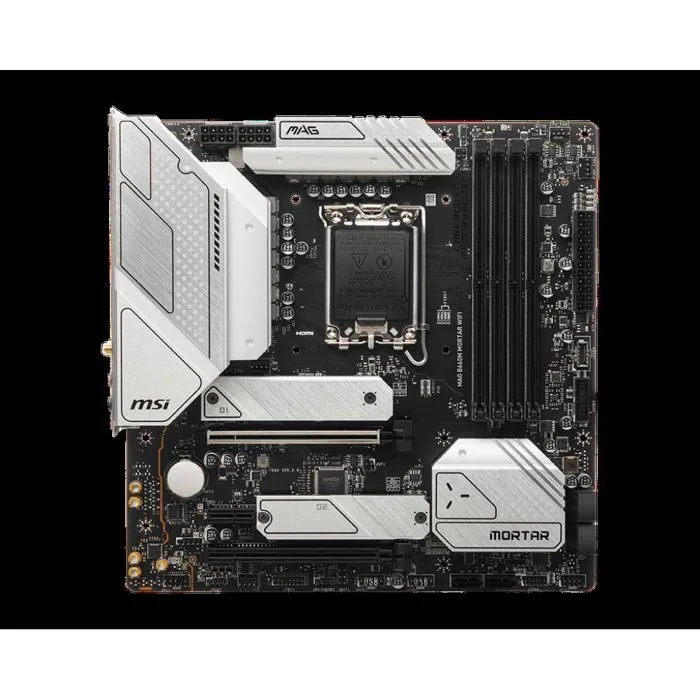 Carte mère MSI MAG B660M MORTAR WIFI DDR4 SDRAM Intel B660 LGA 1700 4xDDR4 SDRAM 128 Go Micro ATX Reconditionné - 267,00 € Carte mère MSI MAG B660M MORTAR WIFI DDR4 SDRAM Intel B660 LGA 1700 4xDDR4 SDRAM 128 Go Micro ATX Reconditionné MSI reconditionné disponible sur Cdiscount Seconde Vie