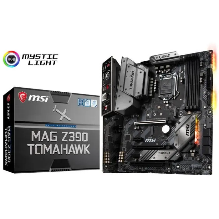 Carte mere MSI MAG Z390 Tomahawk Intel Z390 - Sockel 1151 Reconditionné - 259,99 € Carte mere MSI MAG Z390 Tomahawk Intel Z390 - Sockel 1151 Reconditionné MSI reconditionné disponible sur Cdiscount Seconde Vie