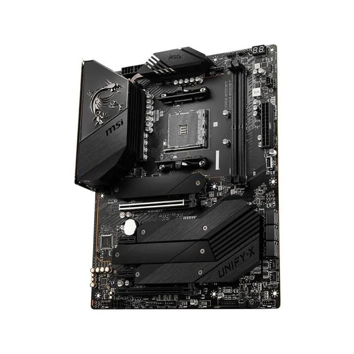 Carte mère MSI MEG B550 UNIFY-X AMD B550 Socket AM4 2xDDR4 SDRAM 64 Go ATX Reconditionné - 336,00 € Carte mère MSI MEG B550 UNIFY-X AMD B550 Socket AM4 2xDDR4 SDRAM 64 Go ATX Reconditionné MSI reconditionné disponible sur Cdiscount Seconde Vie