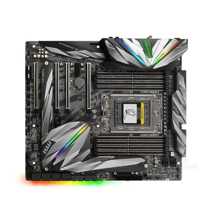 Carte mère MSI MEG X399 CREATION AMD X399 Socket TR4 8xDDR4 128GB E-ATX Reconditionné MSI reconditionné disponible sur Cdiscount Seconde Vie