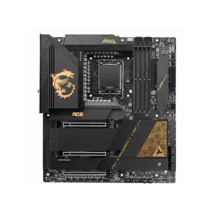 Carte mère MSI MEG Z790 ACE Intel Z790 LGA 1700 4xDDR5 SDRAM 256 Go E-ATX Reconditionné MSI reconditionné disponible sur Cdiscount Seconde Vie