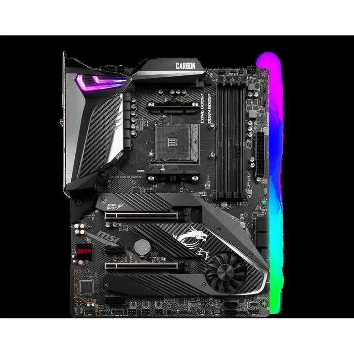 Carte mère MSI MPG X570 GAMING PRO CARBON WIFI AMD X570 Socket AM4 4xDDR4 SDRAM 128 Go ATX Reconditionné - 213,00 € Carte mère MSI MPG X570 GAMING PRO CARBON WIFI AMD X570 Socket AM4 4xDDR4 SDRAM 128 Go ATX Reconditionné MSI reconditionné disponible sur Cdiscount Seconde Vie