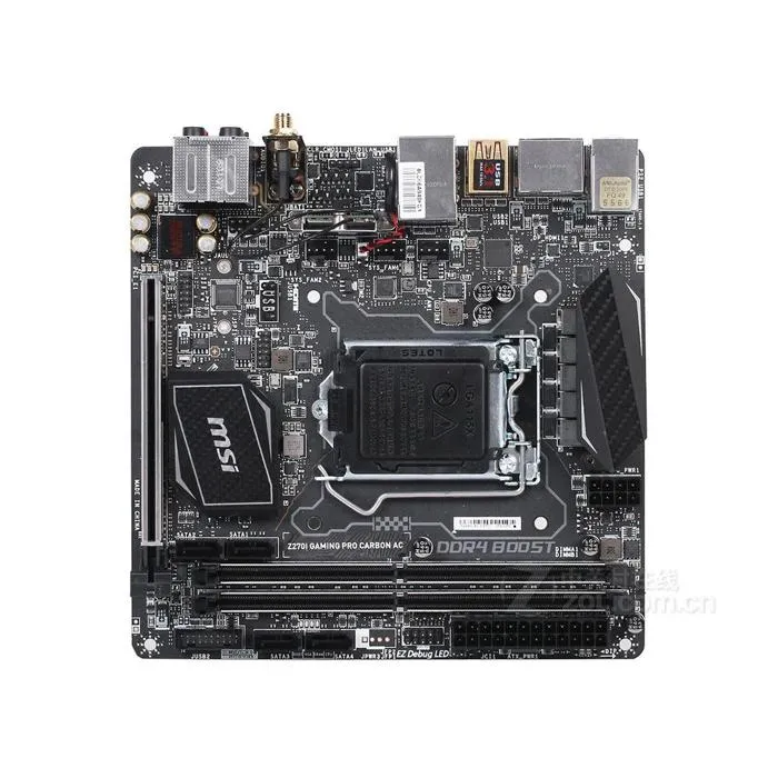 Carte mère MSI Z270I GAMING PRO CARBON AC Intel Z270 LGA 1151 2xDDR4 SDRAM 32 Go Mini ITX Reconditionné MSI reconditionné disponible sur Cdiscount Seconde Vie