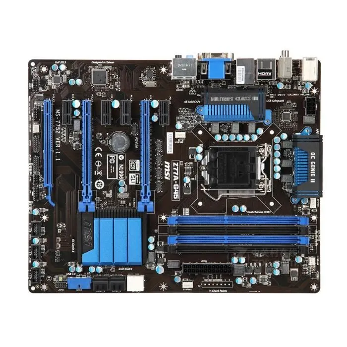Carte mère MSI Z77A-G45 Intel Z77 LGA 1155 4xDDR3 SDRAM 32 Go ATX Reconditionné MSI reconditionné disponible sur Cdiscount Seconde Vie