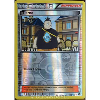 carte Pokémon 112/122 Tierno - REVERSE XY - Rupture Turbo NEUF FR État correct Pokémon reconditionné disponible sur Fnac