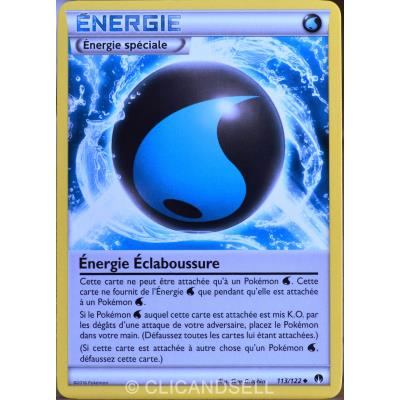 carte Pokémon 113/122 Energie Eclaboussure XY - Rupture Turbo NEUF FR État correct reconditionné disponible sur Fnac