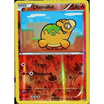 carte Pokémon 12/122 Chamallot 80 PV - REVERSE XY - Rupture Turbo NEUF FR État correct reconditionné disponible sur Fnac