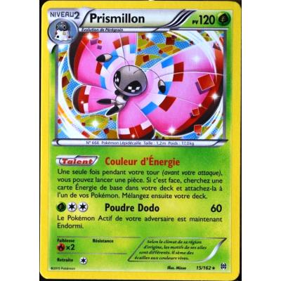 carte Pokémon 15/162 Prismillon 120 PV - HOLO RARE XY - Impulsion Turbo NEUF FR État correct reconditionné disponible sur Fnac