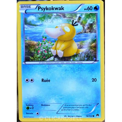 carte Pokémon 16/122 Psykokwak 60 PV XY - Rupture Turbo NEUF FR État correct Pokémon reconditionné disponible sur Fnac