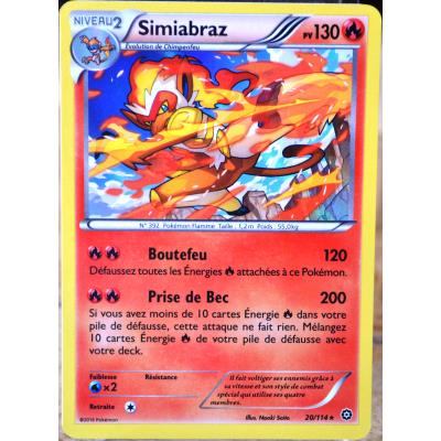carte Pokémon 20/114 Simiabraz 130 PV - HOLO État correct reconditionné disponible sur Fnac