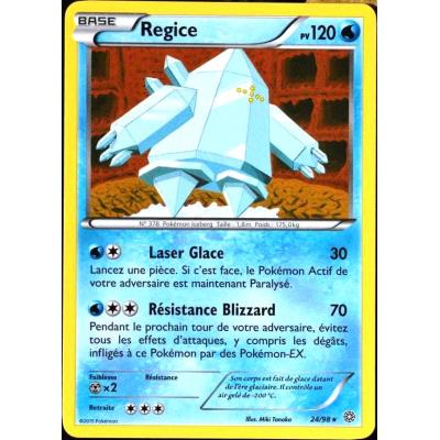 carte Pokémon 24/98 Regice 120 PV XY - Origines Antiques NEUF FR État correct Pokémon reconditionné disponible sur Fnac