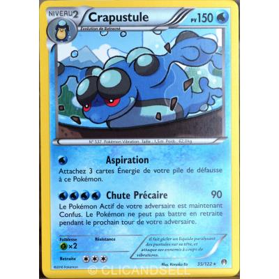 carte Pokémon 35/122 Crapustule 150 PV XY - Rupture Turbo NEUF FR État correct reconditionné disponible sur Fnac