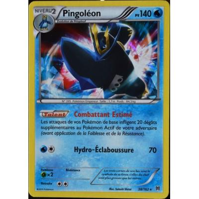 carte Pokémon 38/162 Pingoléon 140 PV - HOLO RARE XY - Impulsion Turbo NEUF FR État correct Pokémon reconditionné disponible sur Fnac