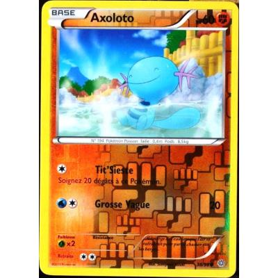 carte Pokémon 38/98 Axoloto 60 PV - REVERSE XY - Origines Antiques NEUF FR État correct reconditionné disponible sur Fnac